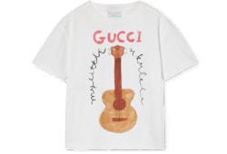 GUCCI プリント コットンジャージー Tシャツブラック | GUCCI公式