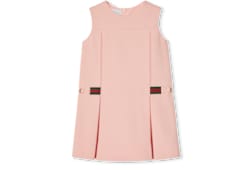 ＊GUCCI＊コットンドレス Baby cotton dress with embroidery in white | GUCCI® US