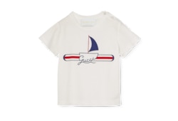 GUCCI ベビー Tシャツ 80 ベビー〕プリント コットン Tシャツホワイト | GUCCI公式