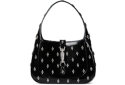 GUCCI グッチ ジャッキー 1961 ミディアムバッグ グッチ ジャッキー 1961〕ミディアムバッグトープ レザー