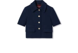 【GUCCI】コットン ツイード ジャケット コットンピケ ポロTシャツネイビー | GUCCI公式