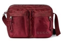 Gucci Nexus small crossbody bag in Black Nylon | GUCCI® SI