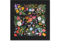 【GUCCI】シルクツイル スカーフ プリント入り 送料＆関税込】GUCCI シルクツイル スカーフ プリント入り