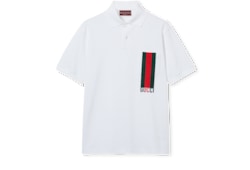 【美品】GUCCI ポロシャツ 白 チルドレン 140 10  お受験 発表会 累積売上総額第1位【GUCCI】adidas x Gucci ポロトップ (GUCCI