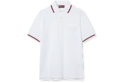 Cotton polo shirt with embroidery in off white | GUCCI® US Cotton polo shirt with embroidery in off white | GUCCI® US