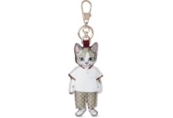 新品タグ付き　日本限定 ヒグチユウコ 猫 （ボー）チャーム　グッチ　GUCCI 日本限定！コラボ！GUCCI×ヒグチユウコ 猫 チャーム