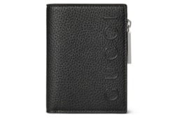 ロゴ コインウォレットブラック レザー | GUCCI公式