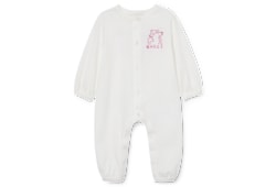 【美品】GUCCI  ワンピース　ベビー Baby embroidered cotton one-piece in red | GUCCI® US