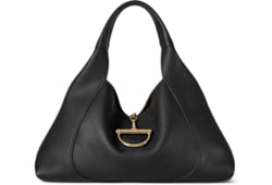 関税込 GUCCI ソフトビット ラージ ショルダーバッグ ブラウン グッチ ソフトビット〕マキシ ショルダーバッグブラウン レザー