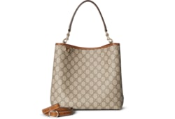 GUCCI GGエンブレム ミディアム ショルダーバッグ 25SS 直営店 25SS 新作 グッチ GGエンブレム エンボス スーパーミニバッグ 鞄