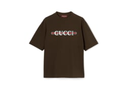 GUCCI ブラウン 半袖Tシャツ Sサイズ Gucci Men's T-Shirts | OTTODISANPIETRO
