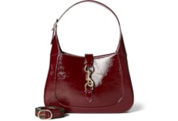 Gucci Jackie medium bag in Rosso Ancora patent leather