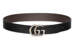 ベルト Gucci Gg Marmont Reversible Belt GG Marmont reversible belt inpiel negra/marrón | GUCCI® MX