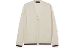 GUCCI ホワイトニットカーディガン 818588_XKENL_9066_001_100_0000
