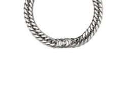 メ*パ様 GUCCI グッチ インターロッキング　チェーン ネックレス オンラインストア限定】 GUCCI (グッチ) インターロッキングG