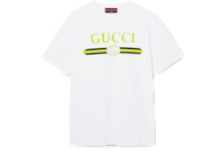 プリント コットンジャージー Tシャツホワイト | GUCCI公式
