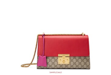 padlock gucci signature medium shoulder bag