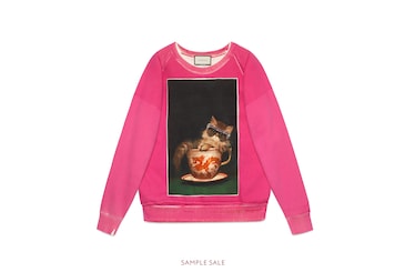 gucci mystic cat sweater