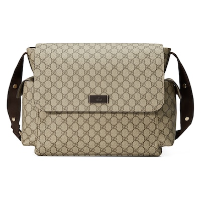Sac a langer Supreme GG taille moyenne en supreme GG GUCCI BE