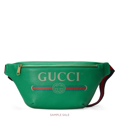 green gucci fanny pack