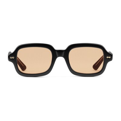 gucci black orange sunglasses