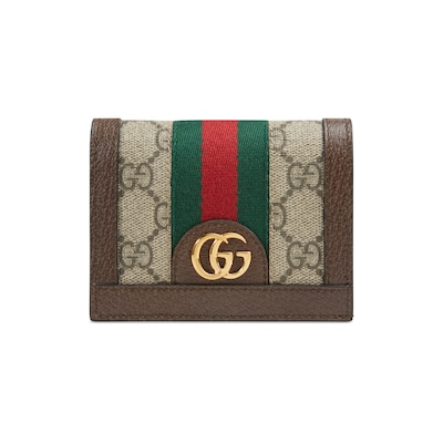 GUCCI カードケース(コインu0026紙幣入れ付き)-