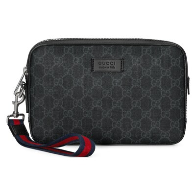 gucci common gg supreme black