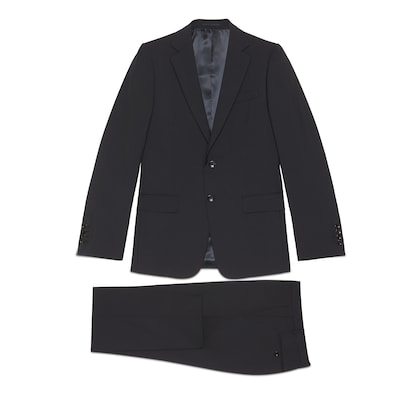 Gucci slim deals fit suit