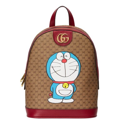 doraemon x gucci small shoulder bag