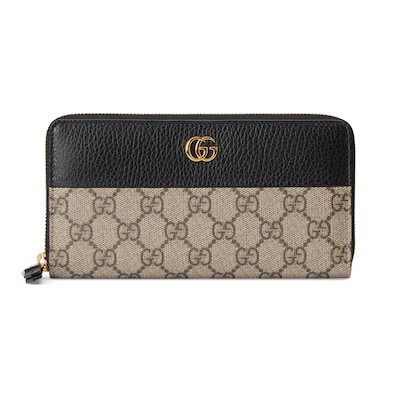 070481○ GUCCI GGマーモント ジップアラウンド ウォレット-