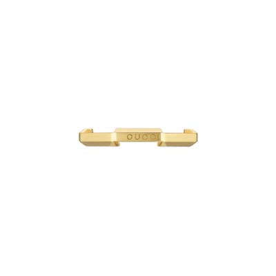 Gucci Link to Love mirrored ring in 18k yellow gold | GUCCI® US