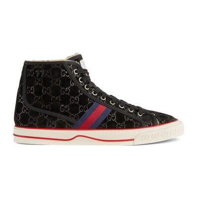 gucci sneakers high top black