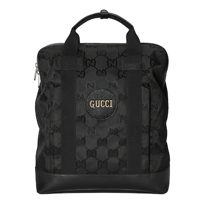 Gucci backpack women black best sale