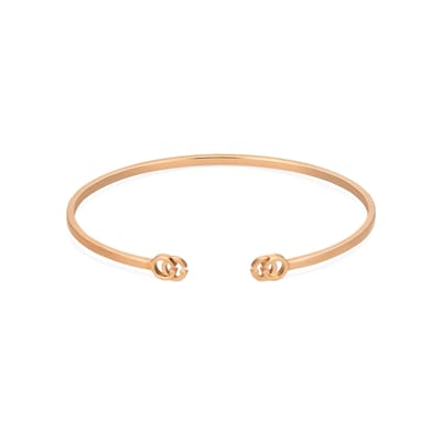 グッチ ゴールドジュエリーGGランニング 18K カフブレスレット
