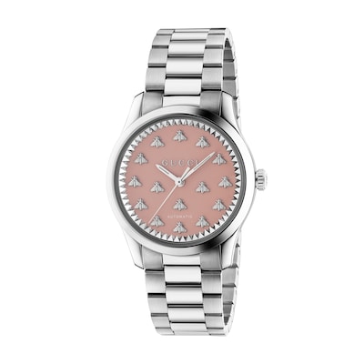 G-Timeless multibee watch, 38 mm in steel | GUCCI® US