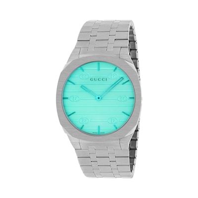 GUCCI 25H Uhr, 38 mm in Stahl | GUCCI® DE