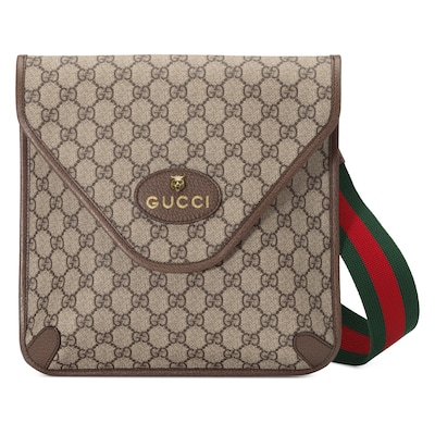 Maletin mediano Neo Vintage GG inGG Supreme beige ebano GUCCI MX
