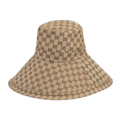 T Monogram Short Brim Bucket Hat: Women's Accessories, Hats