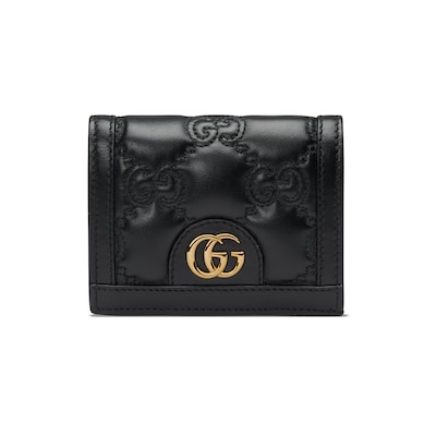 GUCCI財布GG マトラッセ カードケース ウォレット