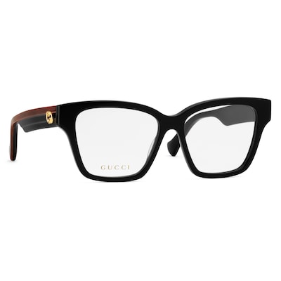 Monture optique il de chat en acetate noir GUCCI FR