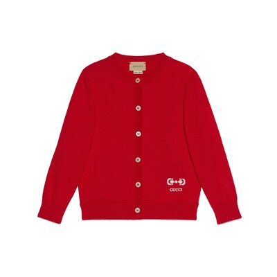 Kids red cardigan online