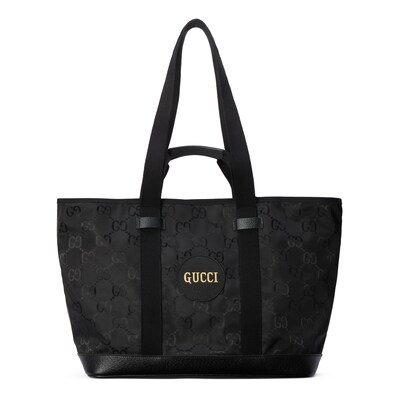 Gucci Off The Grid ミディアム トートバッグブラック GG ECONYL