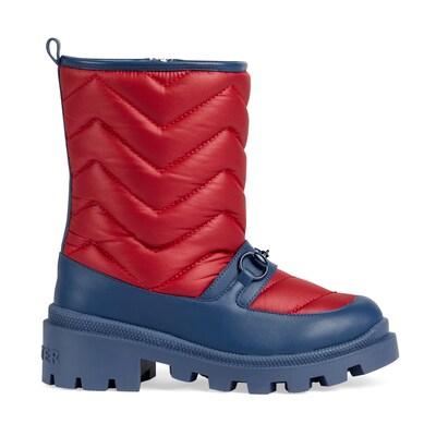 Gucci red boots hot sale