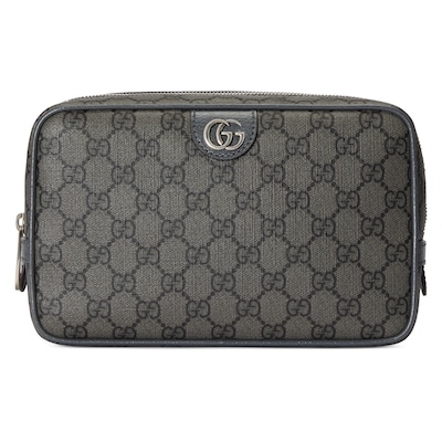 【はこぽす対応商品】 case toiletry small Ophidia in Supreme black and grey 小物