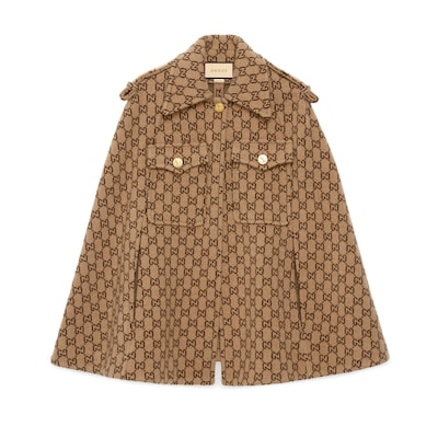 グッチ レディース ウェアGGウール ケープ | GUCCI公式