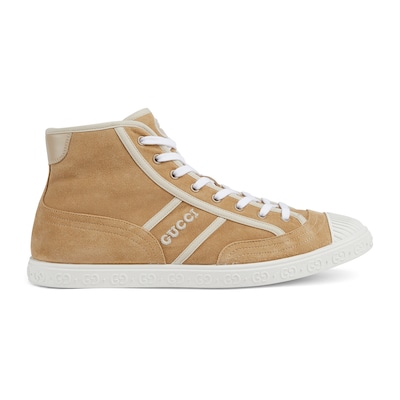 Mens gucci high outlet top trainers