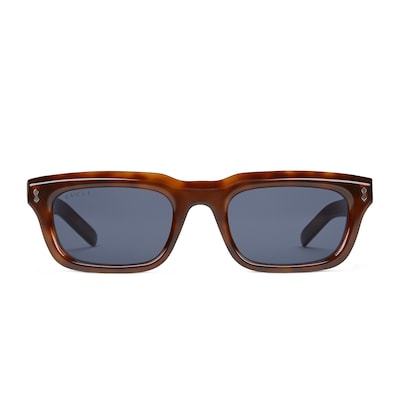 Gucci blue frame sunglasses best sale