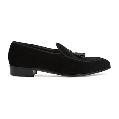 Gucci velvet store shoes mens