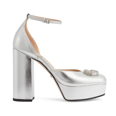 Gucci double g heels discount