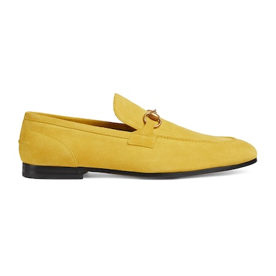 Yellow gucci shop shoes